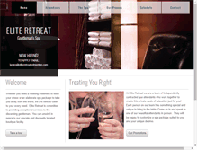 Tablet Screenshot of eliteretreatedmonton.com